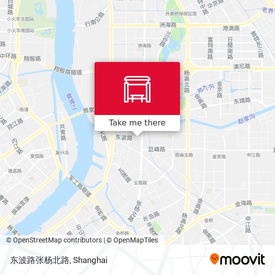东波路张杨北路 map