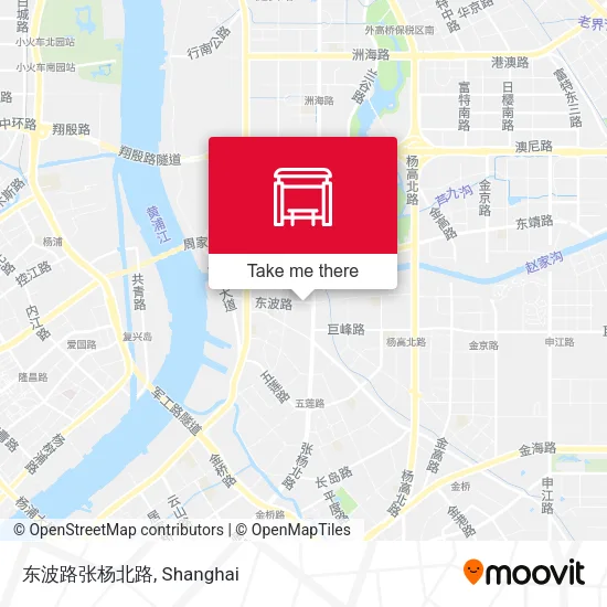 东波路张杨北路 map