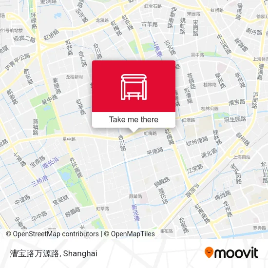 漕宝路万源路 map