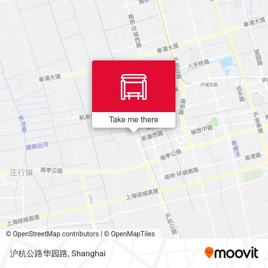 沪杭公路华园路 map