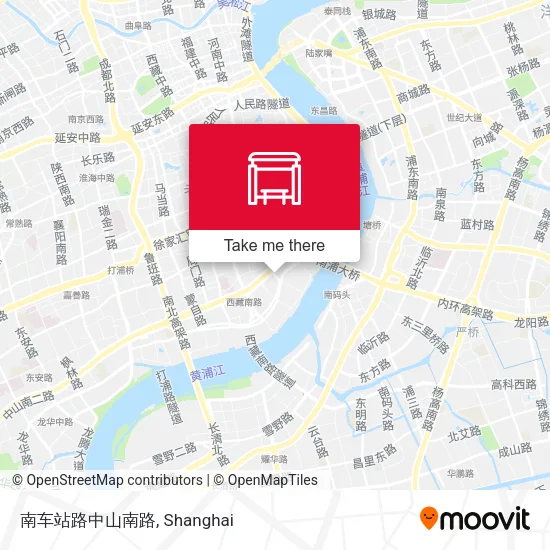 南车站路中山南路 map