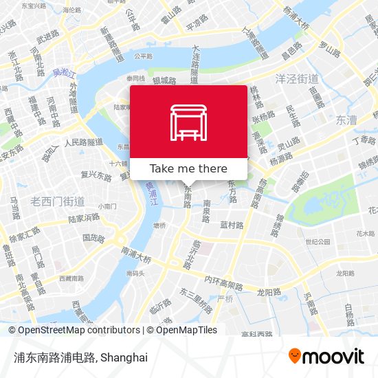 浦东南路浦电路 map
