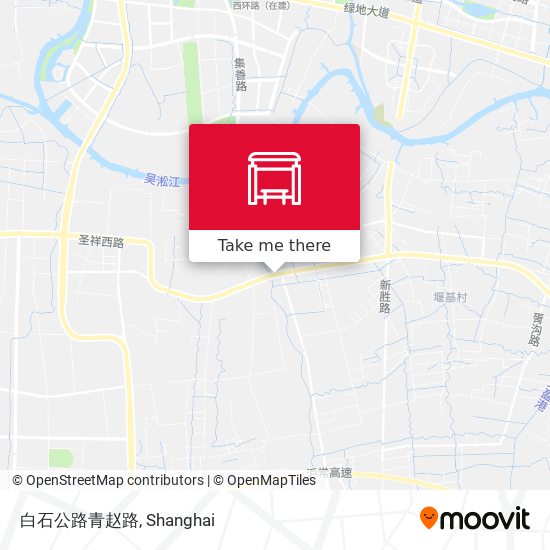 白石公路青赵路 map