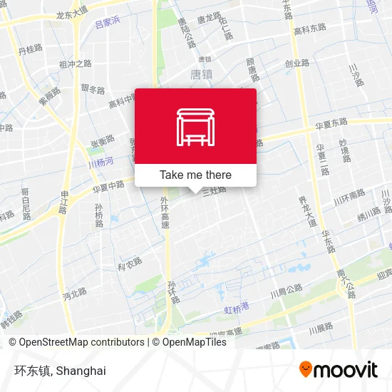 环东镇 map