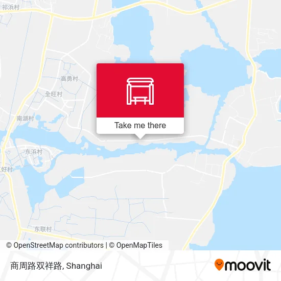 商周路双祥路 map