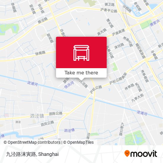 九泾路涞寅路 map