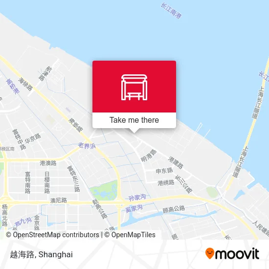 越海路 map