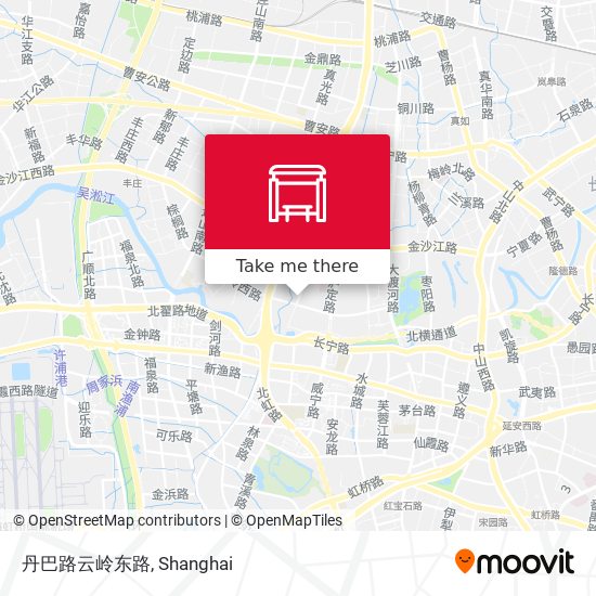 丹巴路云岭东路 map