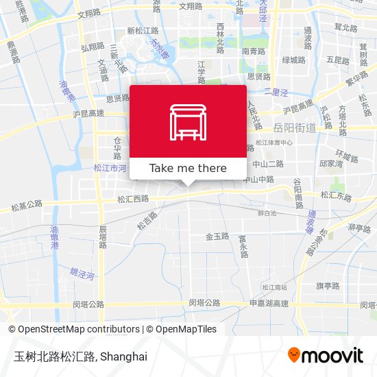玉树北路松汇路 map