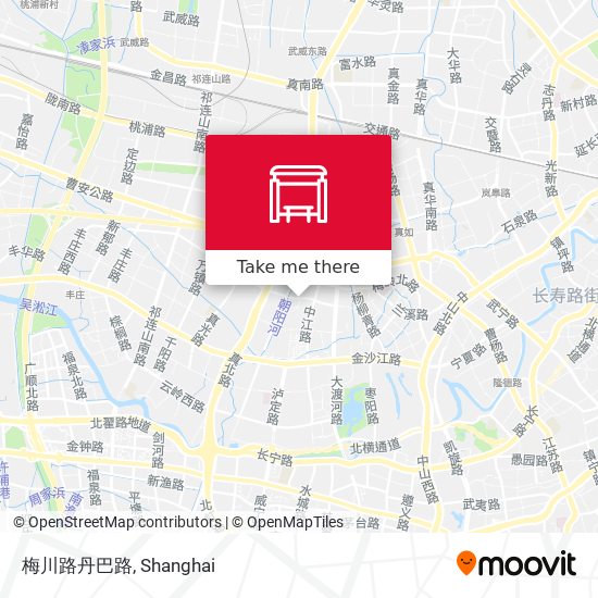 梅川路丹巴路 map