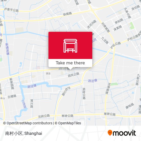 南村小区 map