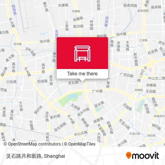 灵石路共和新路 map