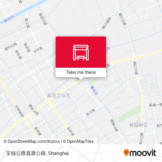 宝钱公路嘉唐公路 map