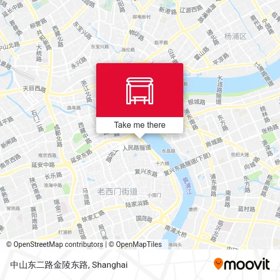 中山东二路金陵东路 map