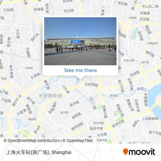 上海火车站(南广场) map