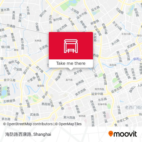 海防路西康路 map