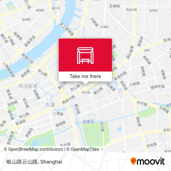银山路云山路 map