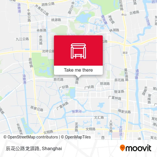 辰花公路龙源路 map