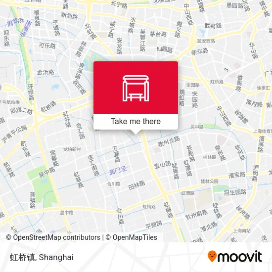 虹桥镇 map