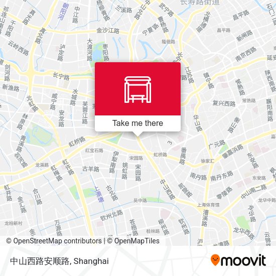 中山西路安顺路 map