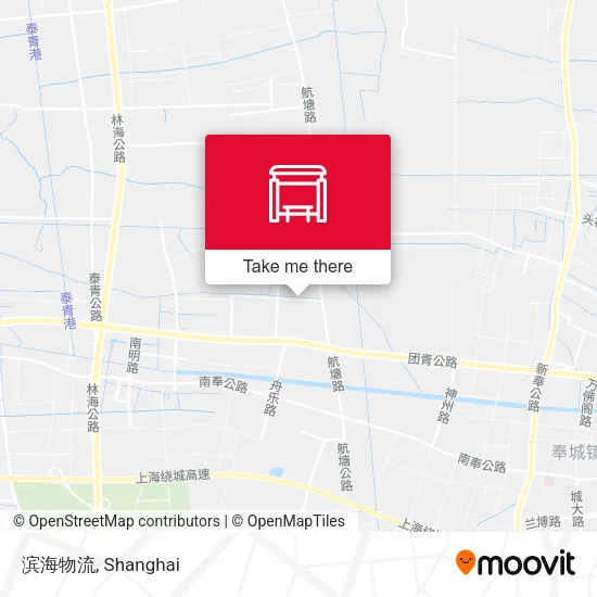 滨海物流 map