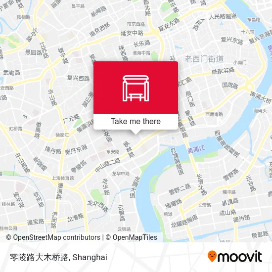 零陵路大木桥路 map