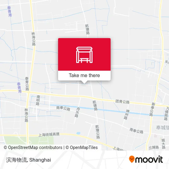滨海物流 map