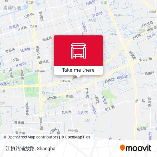 江协路浦放路 map