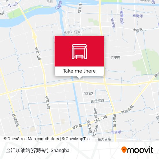 金汇加油站(招呼站) map