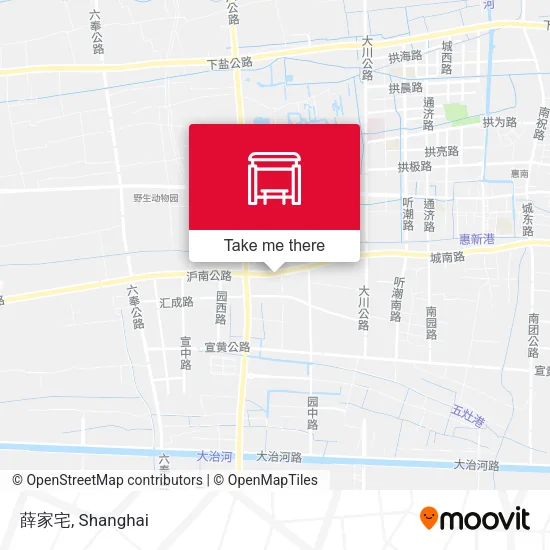 薛家宅 map