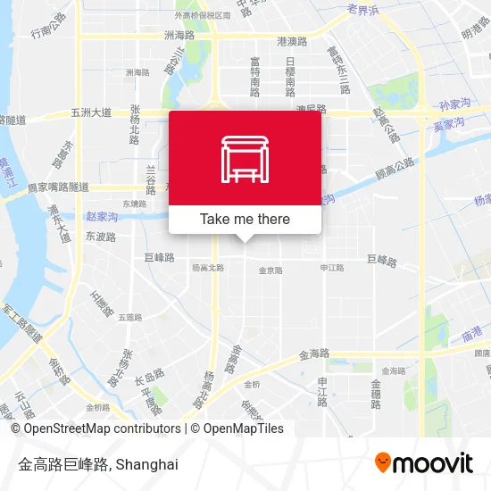 金高路巨峰路 map