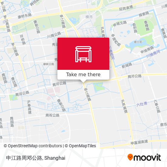 申江路周邓公路 map
