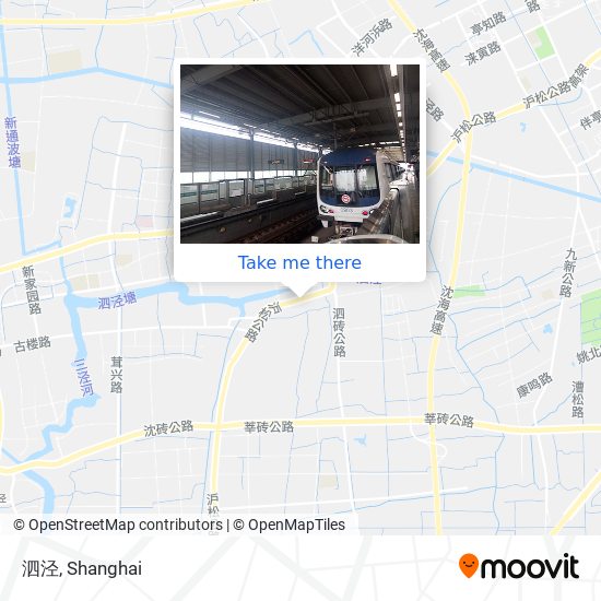 泗泾 map