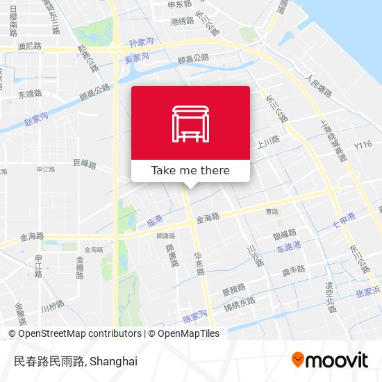 民春路民雨路 map