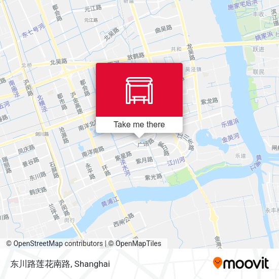 东川路莲花南路 map