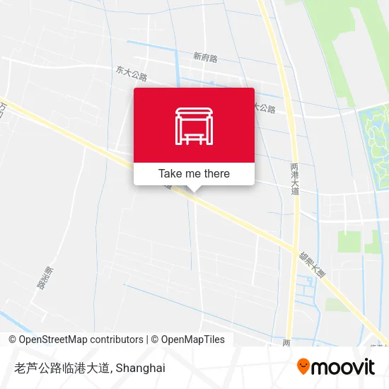 老芦公路临港大道 map