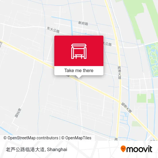 老芦公路临港大道 map