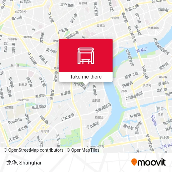 龙华 map