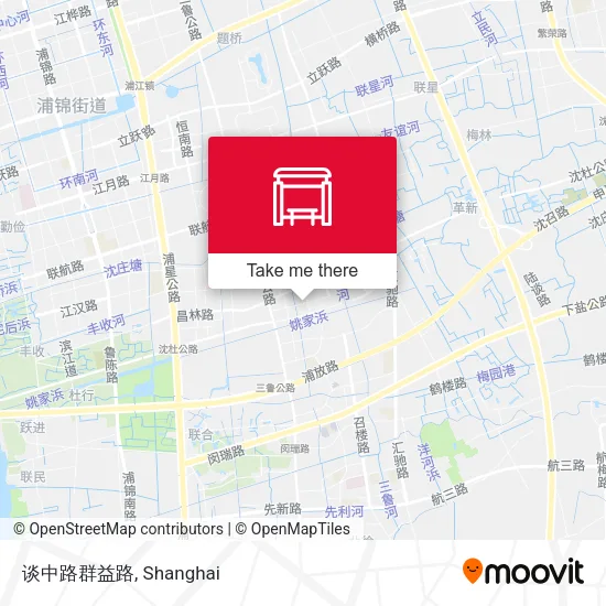 谈中路群益路 map