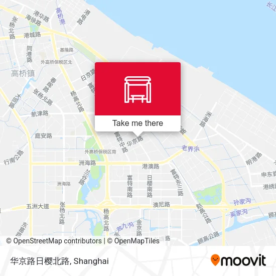 华京路日樱北路 map