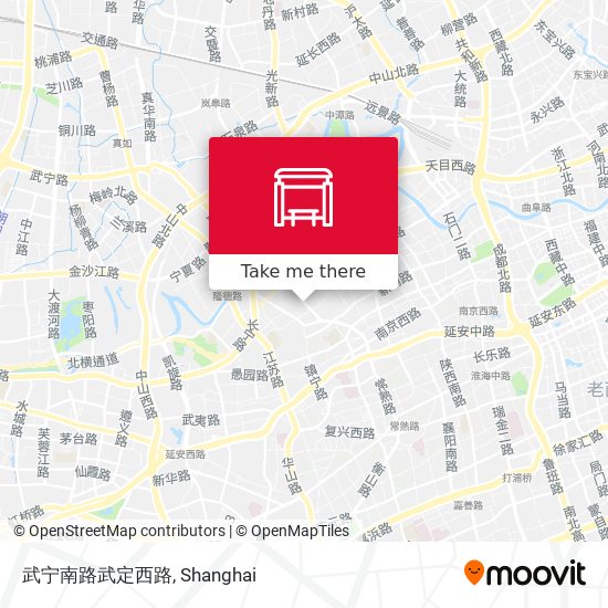 武宁南路武定西路 map