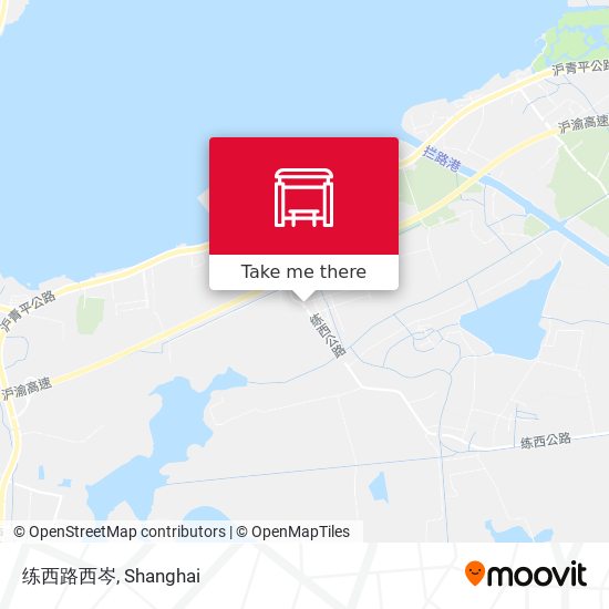 练西路西岑 map