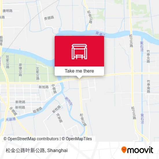 松金公路叶新公路 map