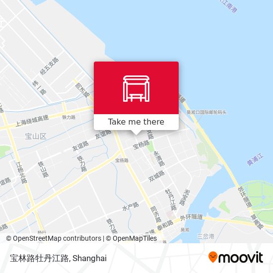 宝林路牡丹江路 map