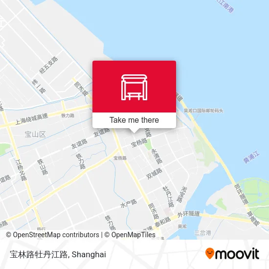 宝林路牡丹江路 map