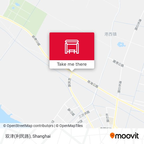 双津(利民路) map