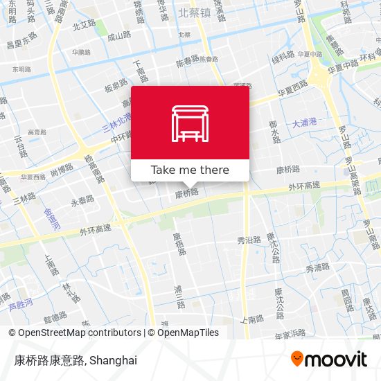 康桥路康意路 map