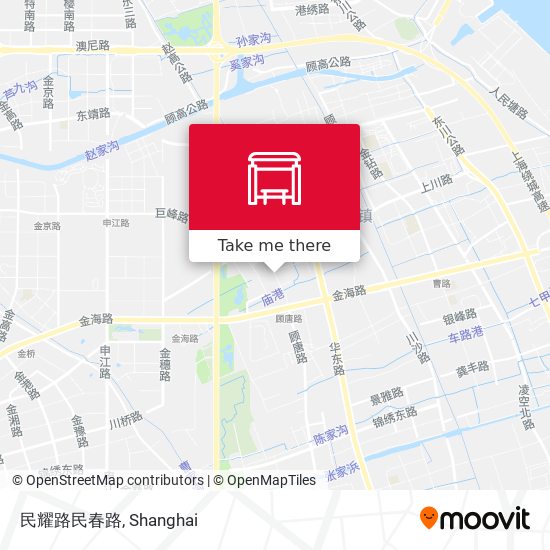 民耀路民春路 map