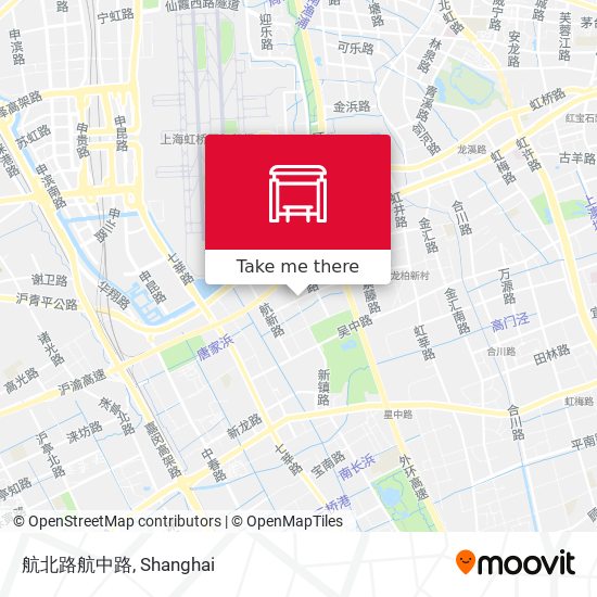 航北路航中路 map