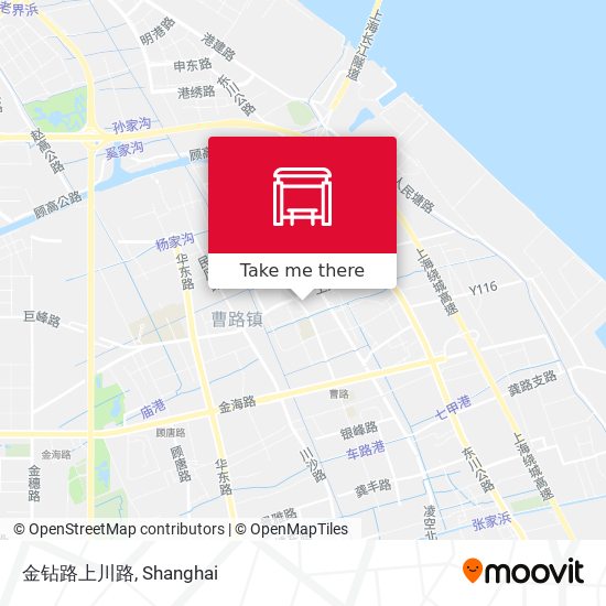 金钻路上川路 map